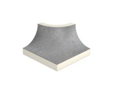 TAO GREY 116 4x4 Domború alsó sarokelem Rosagres