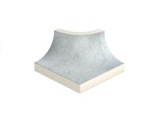 TAO SILVER 116 4x4 Domború alsó sarokelem Rosagres