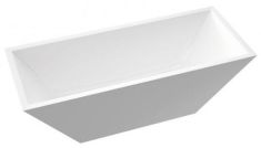 Marmorin TEBE III szabadon álló, öntött márvány kád 180x73 cm 532180020010