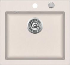 Teka CLIVO 50 S-TQ gránit mosogató, topázbézs, 49x45 cm 40148012