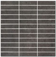 TESELA NEXUS Antracite Nat. 30x30 kőporcelán dekor Cifre