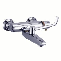 Kludi THERMO-CARE termosztátos orvosi fali csaptelep, zárható Z-csatlakozó 350850564