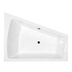 M-Acryl TRINITY kétszemélyes kád, aszimmetrikus, jobbos, 160x120 cm, kádlábbal 12132