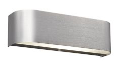 Trio ADRIANO fali LED lámpa, SMD, 2x3.2W, csiszolt aluminium 220810205