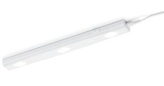 Trio ARAGON konyhai LED lámpa, 40x4 cm, SMD, 3x1W, fehér 273170301