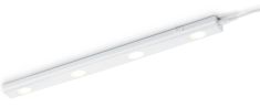 Trio ARAGON konyhai LED lámpa, 55x4 cm, SMD, 4x1W, fehér 273170401