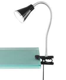 Trio ARRAS csiptetős lámpa, LED, SMD, 1x3.8W, fekete R22711102