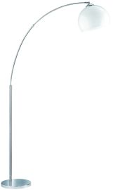 Trio BRASILIA állólámpa, E27, 1x60W, króm-fehér R46031006