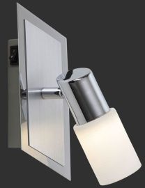 Trio CLAPTON spot lámpa, LED, 7x20 cm, SMD, 1x4.5W, króm-fehér 821470105