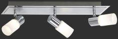 Trio CLAPTON spot lámpa, LED, 50x18.5 cm, SMD, 3x4.5W, króm-fehér 821410305
