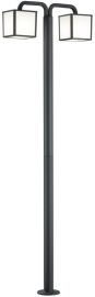 Trio CUBANGO kültéri állólámpa, 61.5x200 cm, LED, E27, 2x6W, antracit szürke 421560242