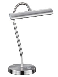 Trio CURTIS asztali LED lámpa, 4 Level touch, SMD, 1x4W, matt nikkel 579790107