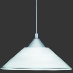 Trio DIEGO függőlámpa, d30 cm, fehér üveg, E27, 1x60W, 301400101