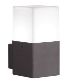 Trio HUDSON kültéri fali lámpa, LED, E14, 1x4W, 17 cm, antracit szürke 220060142