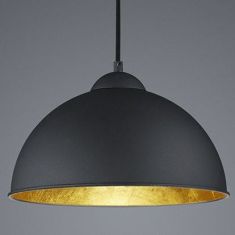 Trio JIMMY függőlámpa, E27, d31 cm, 1x60W, fekete R30121002