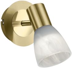 Trio LEVISTO spot lámpa, LED, E14, 1x6W, matt réz, alabástrom fehér üveg 871010108