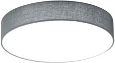 Trio LUGANO mennyezeti LED lámpa, d30 cm, szürke, SMD, 1x11W 621911211
