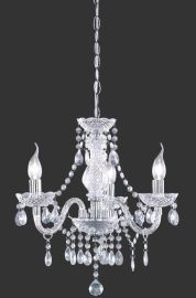 Trio LÜSTER csillár, E14, 3x40W, transparent, akril kristály R11073000