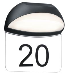 Trio MUGA kültéri fali lámpa, LED, SMD, 1x5W, antracit szürke 228360142