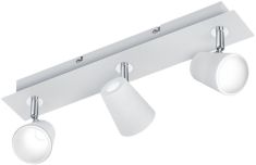 Trio NARCOS spot lámpa, LED, 45x7.5 cm, SMD, 3x6W, matt fehér 873110331
