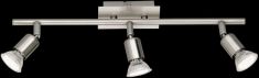 Trio NIMES spot lámpa, LED, 45x5.5 cm, GU10, 3x3W, matt nikkel R82943107