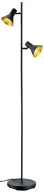 Trio NINA állólámpa, fekete-arany, E14, 2x28W, R40162002