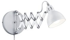 Trio SCISSOR fali lámpa, króm-matt fehér, E14, 1x28W R20321031