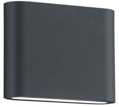 Trio THAMES II kültéri fali lámpa, LED, 11.5x9 cm, SMD, 2x2.5W, antracit szürke 227560242