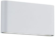 Trio THAMES II kültéri fali lámpa, LED, 17.5x9 cm, SMD, 2x4.5W, matt fehér 227660231