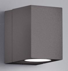 Trio TIBER kültéri fali lámpa, LED, COB, 1x3W, antracit szürke 229160142