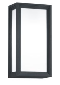 Trio TIMOK kültéri fali lámpa, LED, E27, 1x6W, antracit szürke 228060142