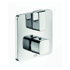 Hansgrohe AXOR URQUIOLA falba építhető termosztát elzáró- és váltószeleppel, króm 11733000