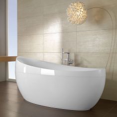 Villeroy & Boch AVEO szabadon álló kád 190x95, Quaryl, Alpin fehér UBQ194AVE9PDV-01