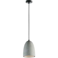 Viokef ANISHA beton függőlámpa, E27, 1x26W, CFL,LED, szürke 4146700
