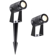 Viokef ATLAS kerti lámpa, LED, 3W, sötétszürke, 4187500