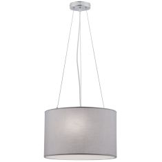 Viokef BRISTOL függőlámpa, E27, 3x42W, szürke 4114400