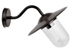 Viokef CAMPANA kültéri fali lámpa, E27, 1x60W, fekete 4137300