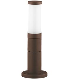 Viokef CAVO kültéri állólámpa, 35 cm, E27, 1x30W, CFL,LED, barna/fehér 4036902