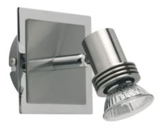 Viokef CHA-CHA spot lámpa, GU10, 1x50W, matt nikkel 461900