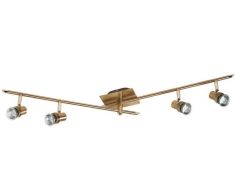 Viokef CHA-CHA spot lámpa, GU10, 4x50W, arany színű 462201
