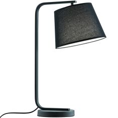 Viokef COBBE asztali lámpa, E27, 1x60W, fekete, 4174900