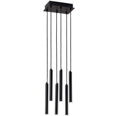 Viokef DUCT függőlámpa, LED, 6x3W, fekete 3082900