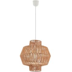 Viokef FELIS függőlámpa, d30cm, E27, 1x60W, fehér/barna, 4198200