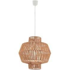 Viokef FELIS függőlámpa, d40cm, E27, 1x60W, fehér/barna, 4198300