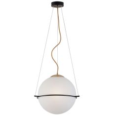 Viokef FERERO függőlámpa, E27, 1x12W, CFL/LED, arany/fekete/fehér 3093800