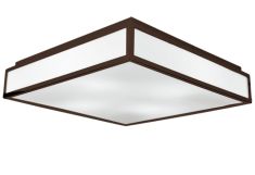 Viokef FIGARO mennyezeti lámpa, E27, 4x18W, CFL,LED, fehér/fekete 4118101