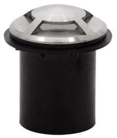 Viokef FRANCO kültéri beépíthető lámpa, GU10, 1x35W, ezüst 4037000