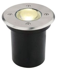 Viokef FRANCO kültéri beépíthető lámpa, GU10, 1x35W, ezüst 4053900