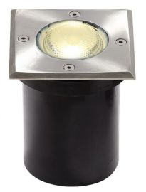 Viokef FRANCO kültéri beépíthető lámpa, GU10, 1x35W, ezüst 4054000