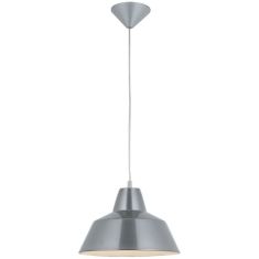 Viokef GLEN függőlámpa, E27, 1x70W, ezüst 4105601